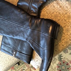 Born knee high leather boots in dk brown